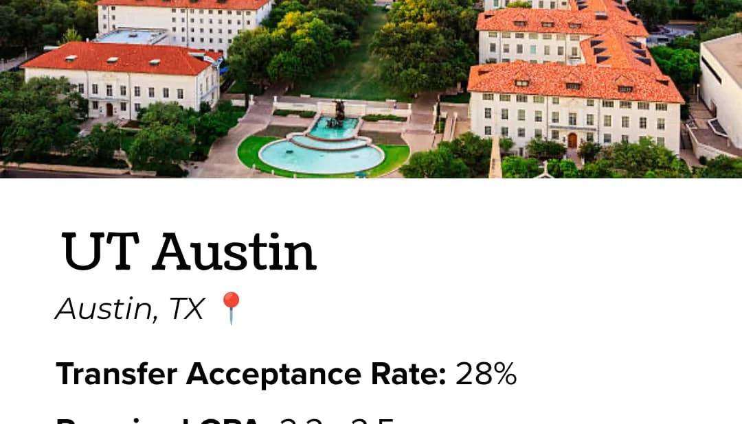 The UT Austin tower above red-roofed campus buildings at sunset