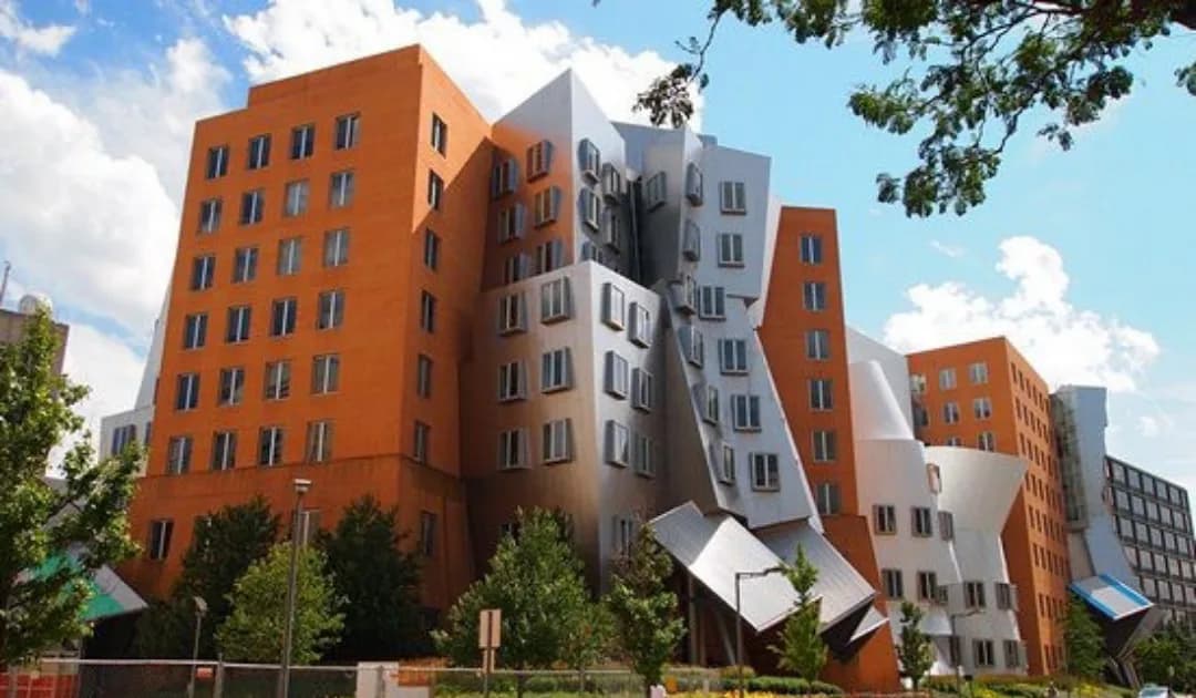The Stata Center at MIT in Cambridge