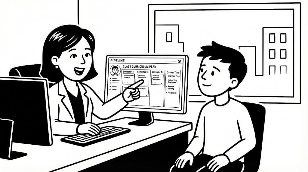 Counselor Review Interface