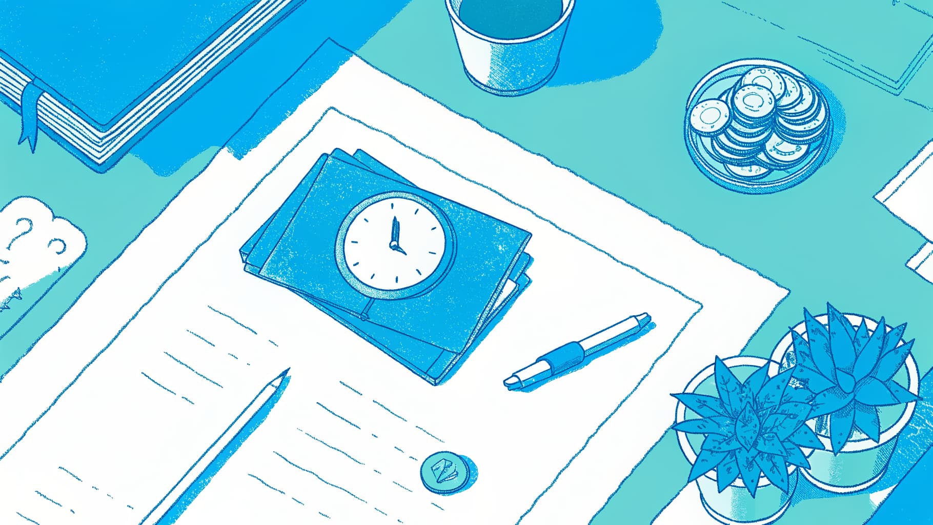 Transfer student financial aid checklist with FAFSA deadline clock, GPA gauge, and scholarship award icons