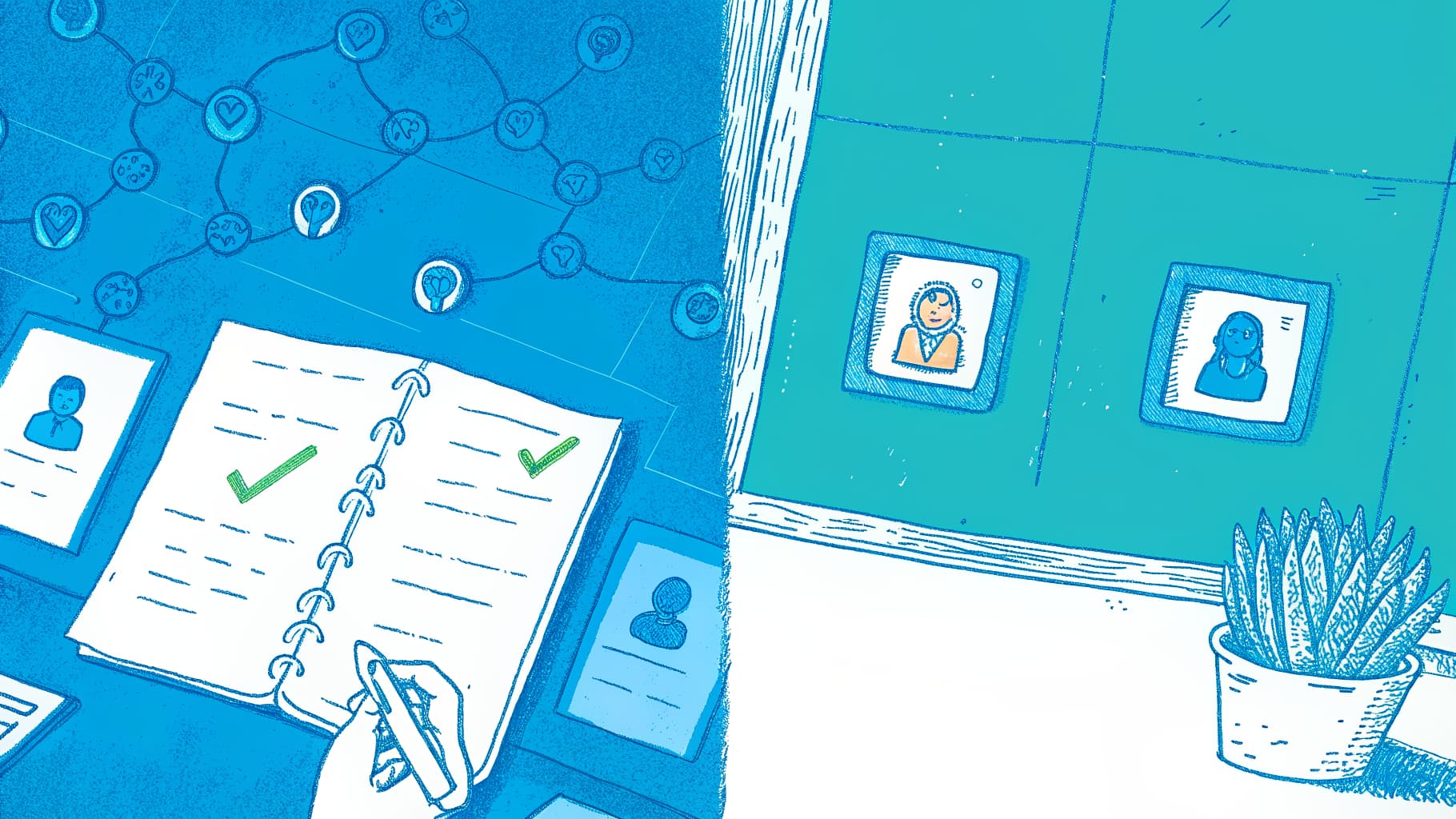 Checklist clipboard beside a personalized transfer readiness score and course roadmap