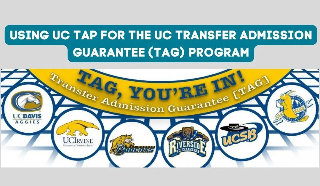 Transfer Admission Guarantee \- step confirm tag eligibility